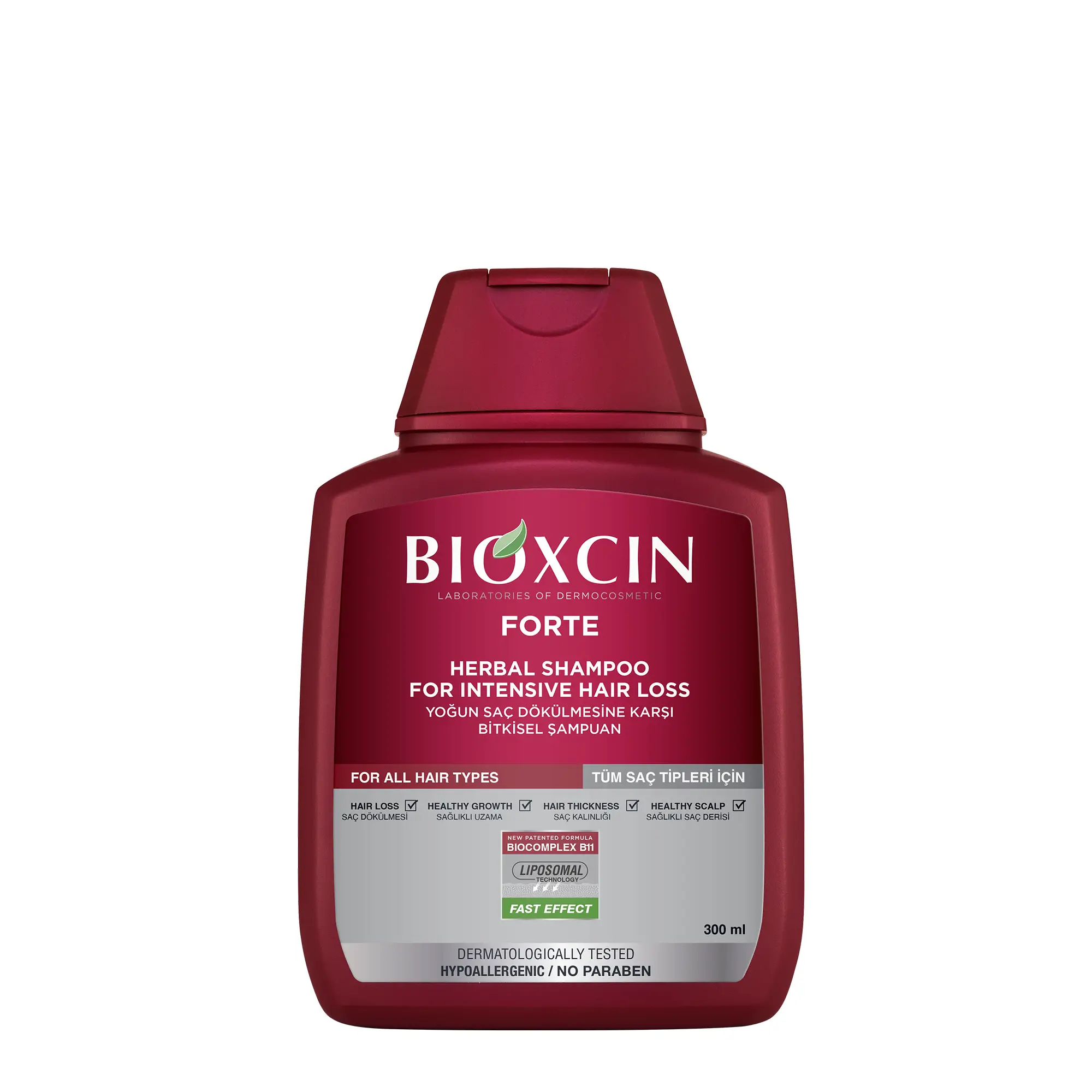 ESILEHT bioxcin ”forte” väljalangemisvastane šampoon